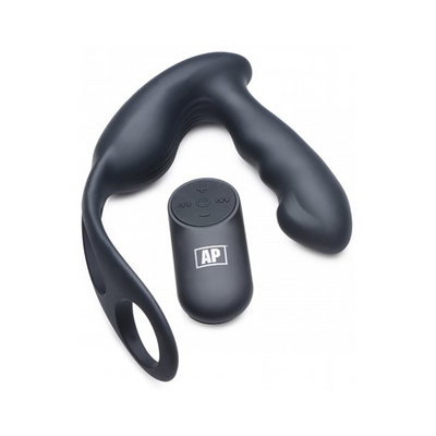 Milking and Vibrating Prostate Massager + Harness with 7 Speeds