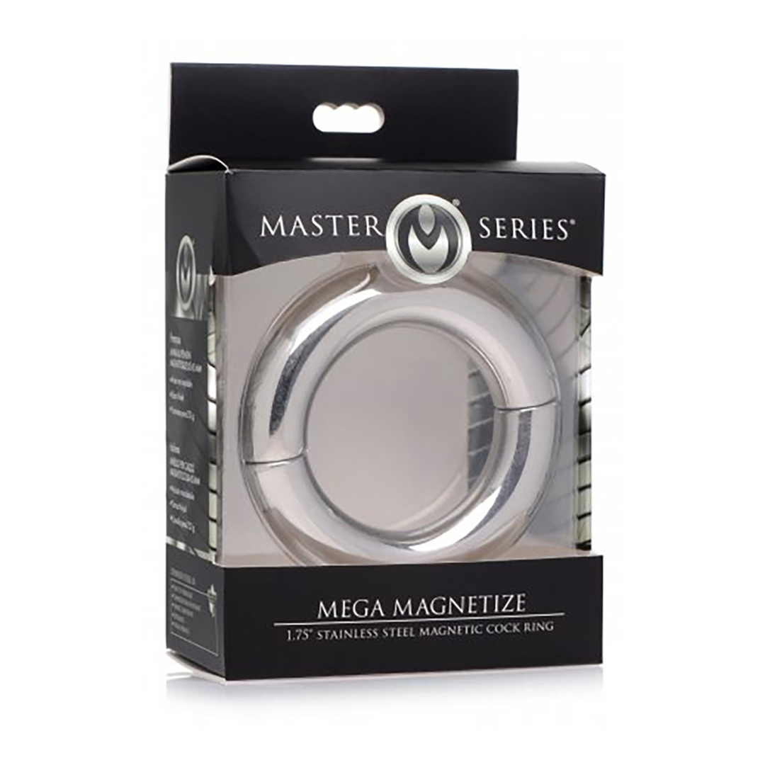 Mega Magnetize - Edelstahl Magnetischer Cockring - 2 / 4,4 cm