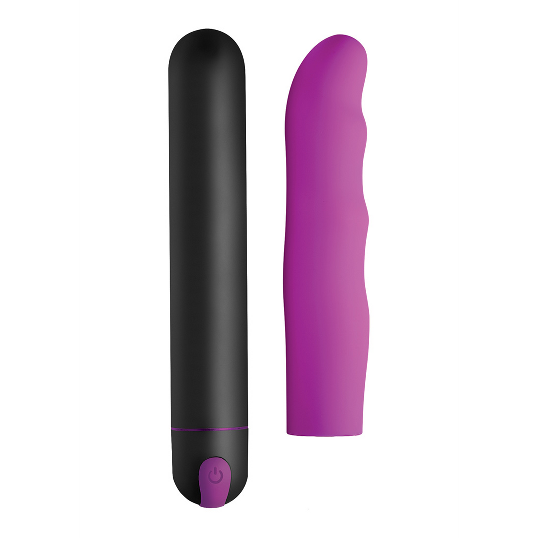 XL Bullet and Wavy Silicone Sleeve