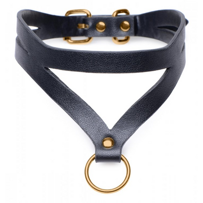 Bondage Baddie - Halsband mit O-Ring