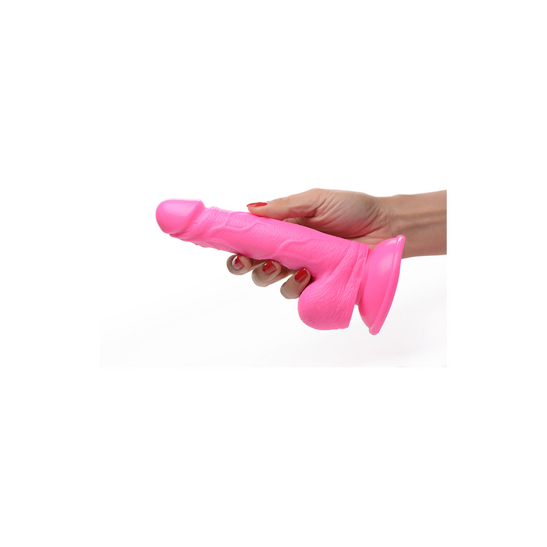 POP - Dildo mit Bällen - 6,5 / 16,5 cm