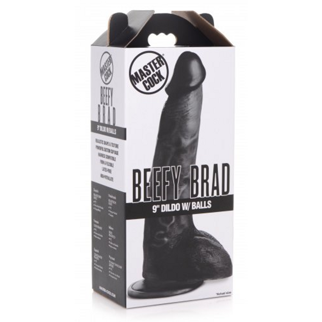 Beefy Brad - Dildo mit Balls - 9 / 23 cm