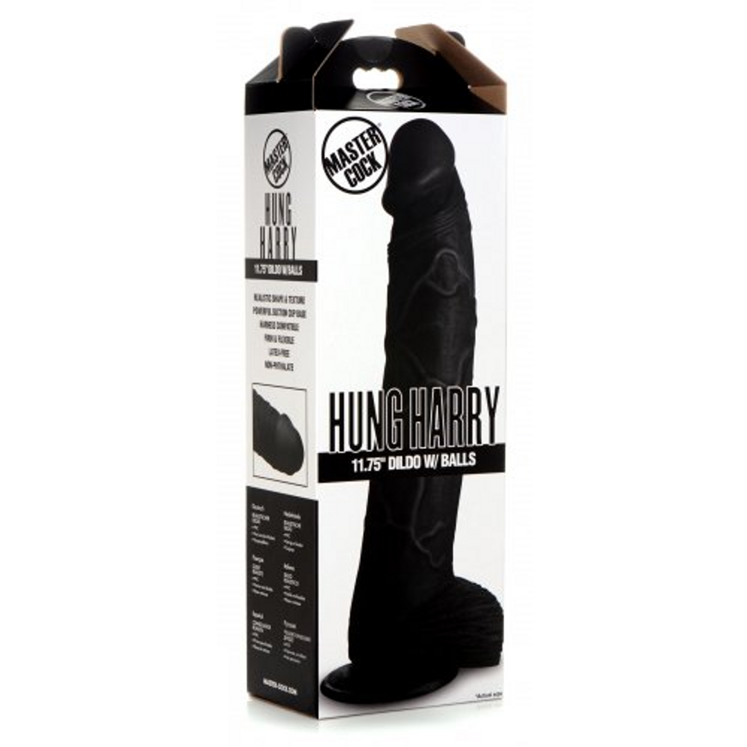 Hung Harry - Dildo mit Balls - 12 / 30 cm