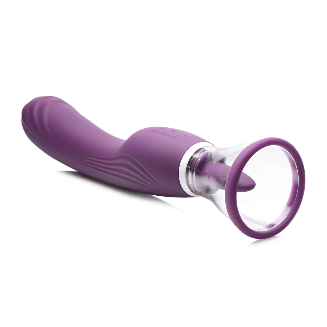 Lickgasm - 8x Lecken und Saugen Vibrator - Lila