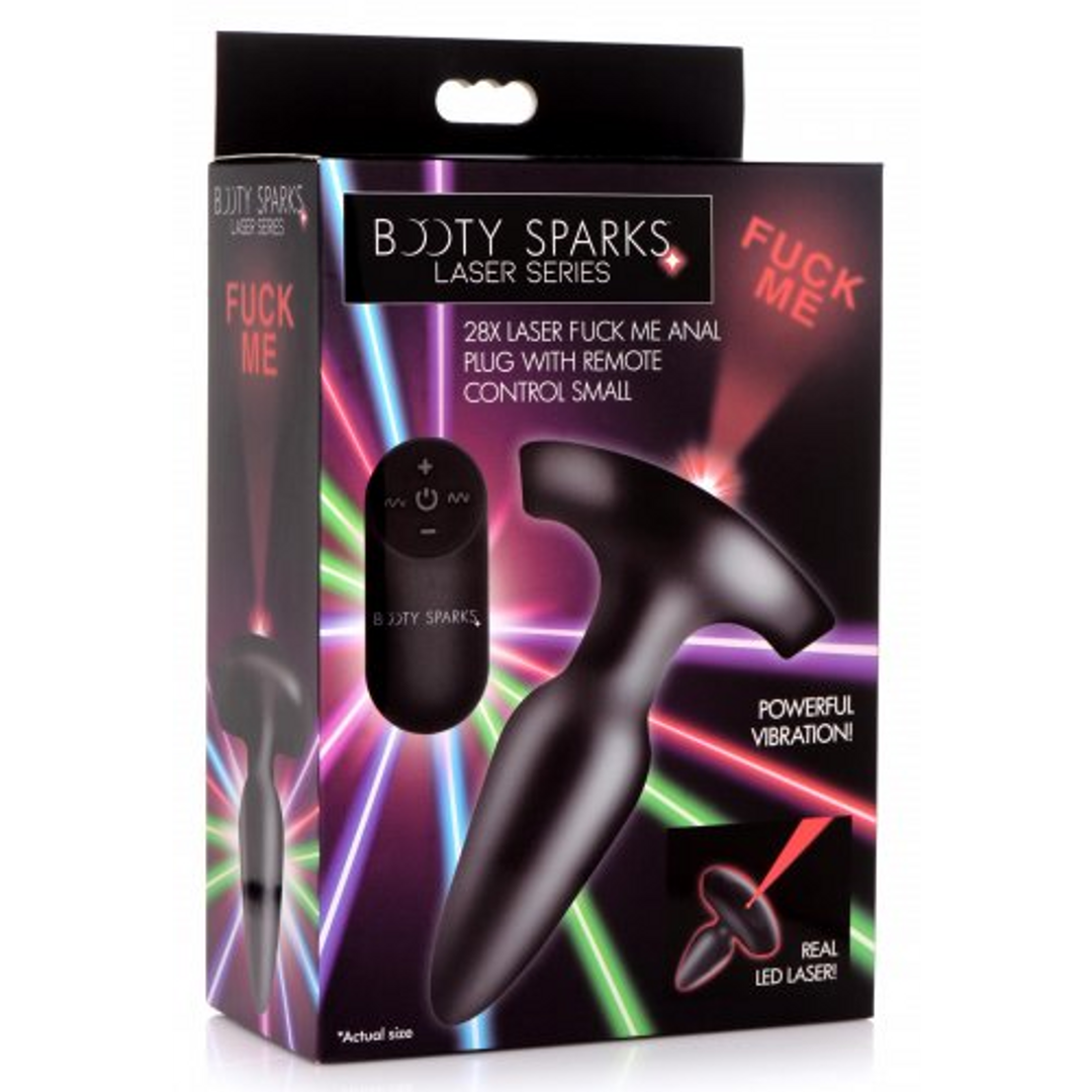 Laser Fuck Me - Butt Plug with Remote Control - Small