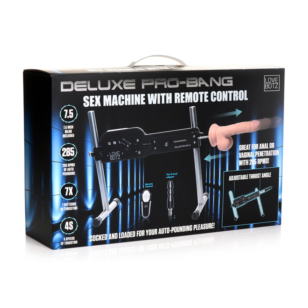 Deluxe Pro-Bang - Remote Control Sex Machine