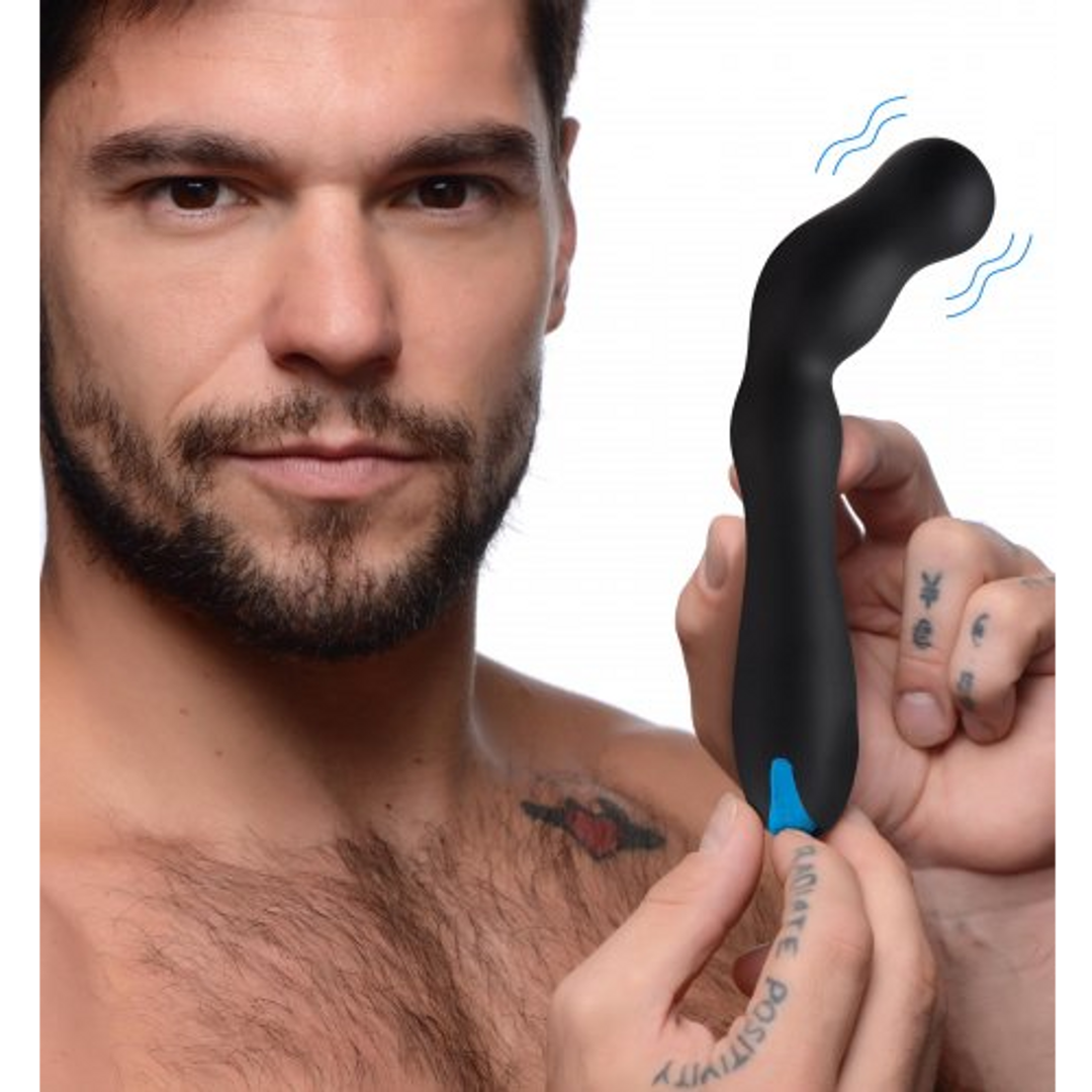 Prostate Vibrator with Silicone Beads