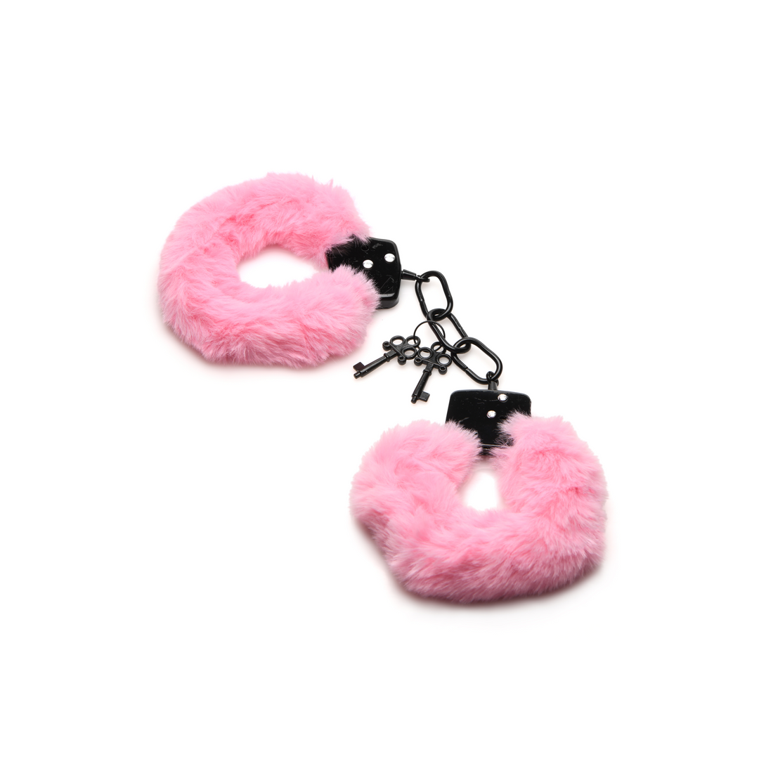 Fesseln in Fell - Furry Handcuffs - Pink