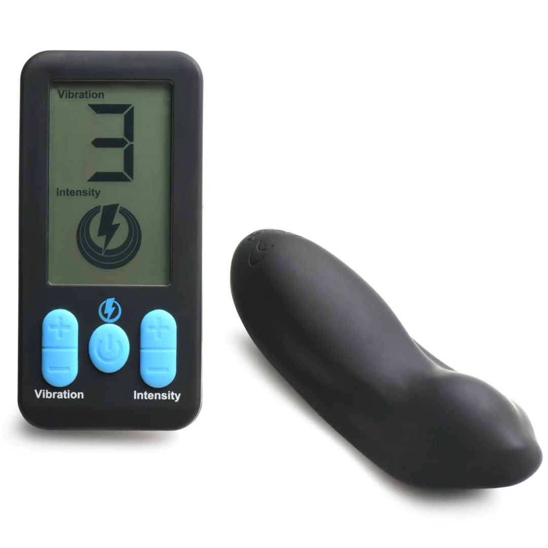 E-Stim Panty Vibe with Remote Control - Black