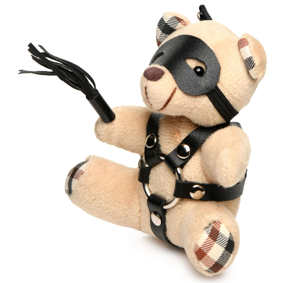 BDSM Teddy Bear Schlüsselanhänger - Tan