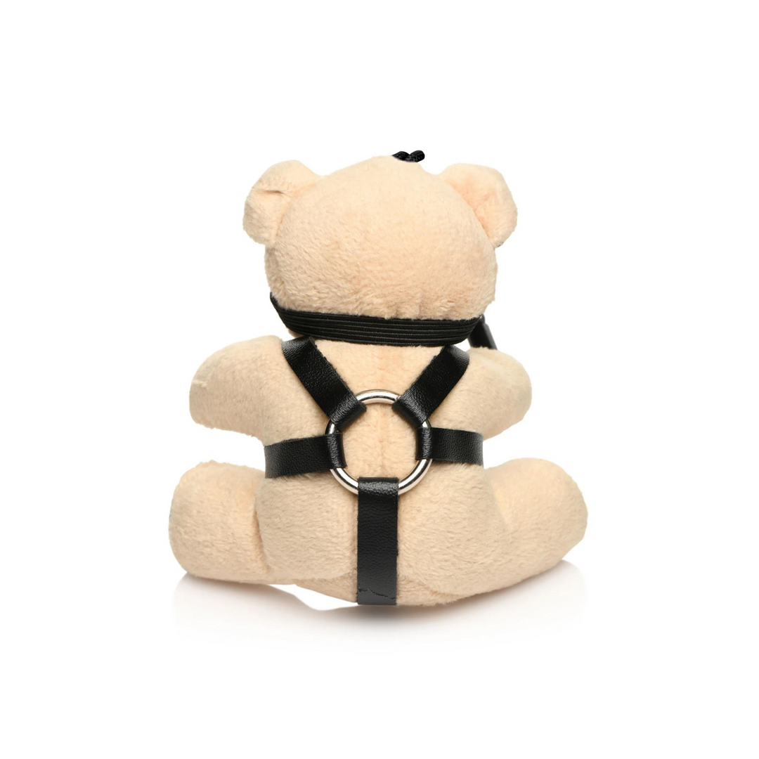 BDSM Teddy Bear Schlüsselanhänger - Tan