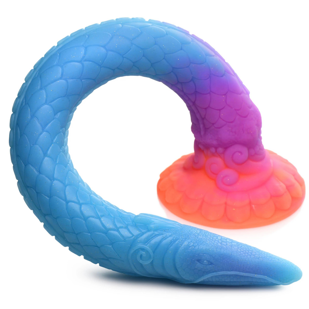 Makara - Glow in the Dark - Silicone Snake Dildo