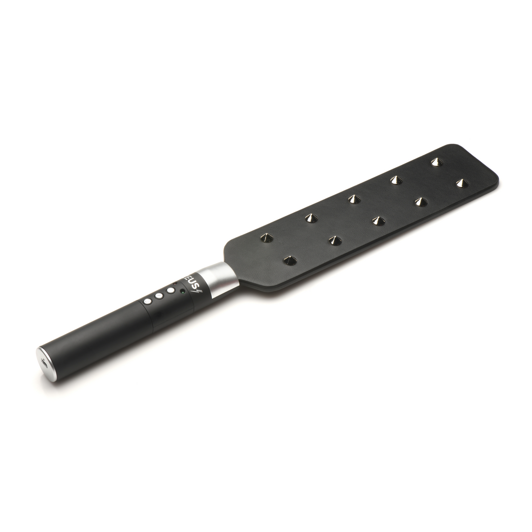 E-Stim Spiked Paddle - Schwarz