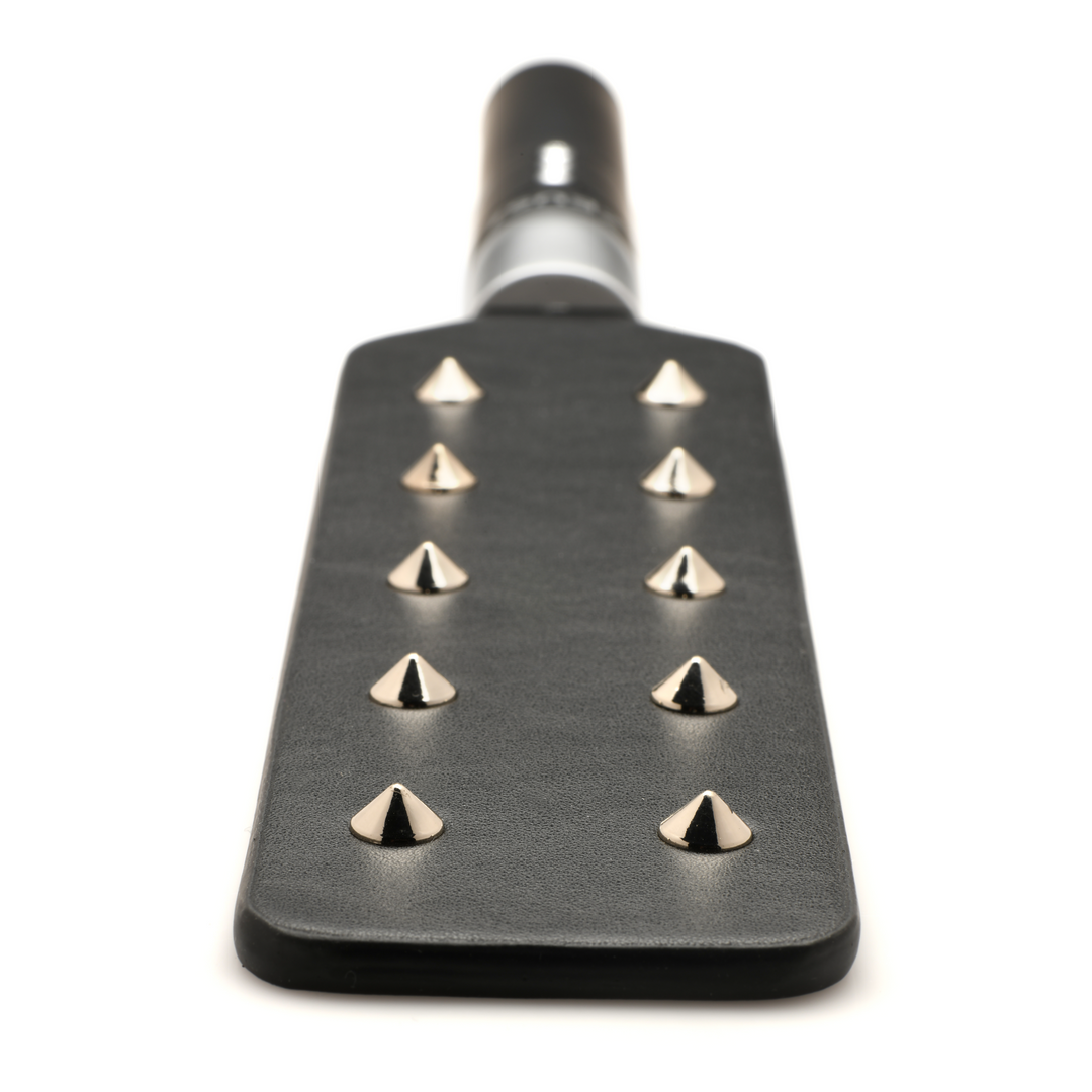 E-Stim Spiked Paddle - Schwarz