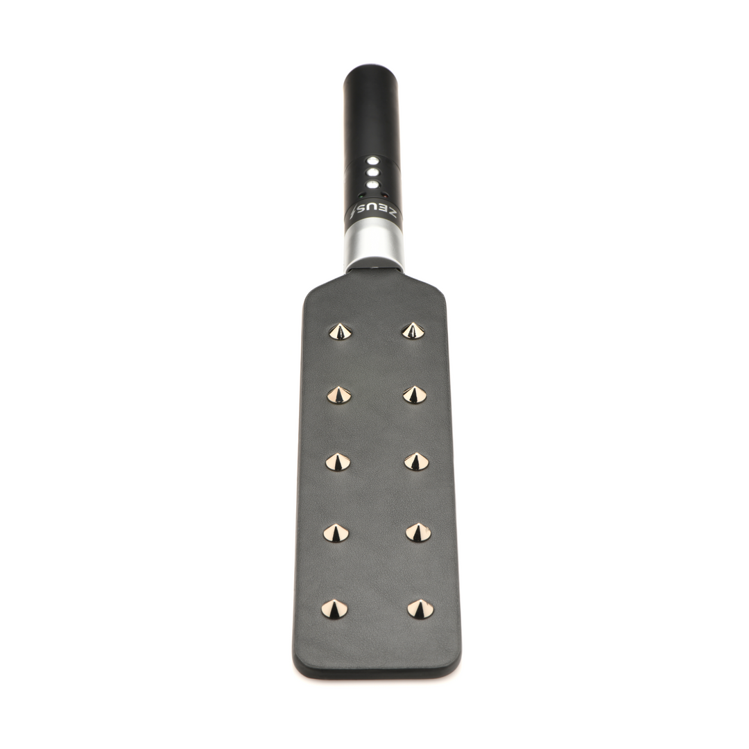 E-Stim Spiked Paddle - Schwarz