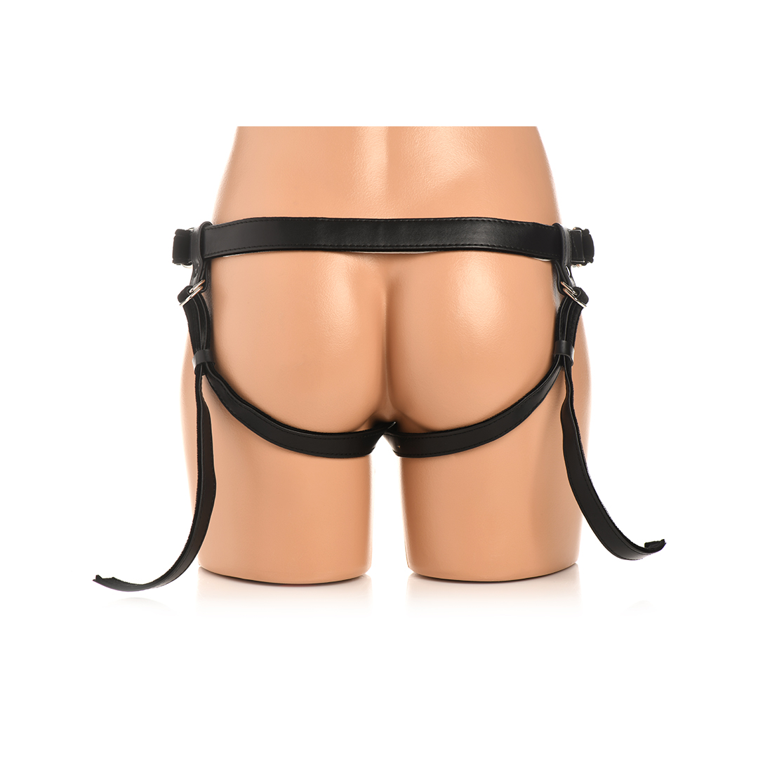 Velvet Kiss Strap-On Harness - Schwarz