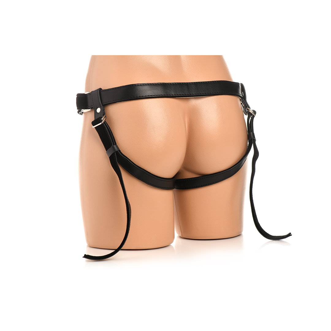 Velvet Kiss Strap-On Harness - Schwarz