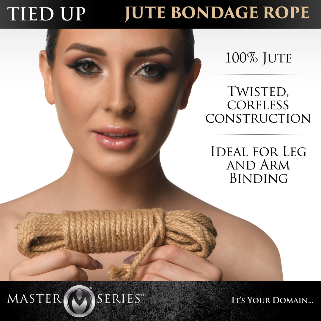 Festgebunden - Jute Bondage Rope - 25 ft / 7,6 mtr