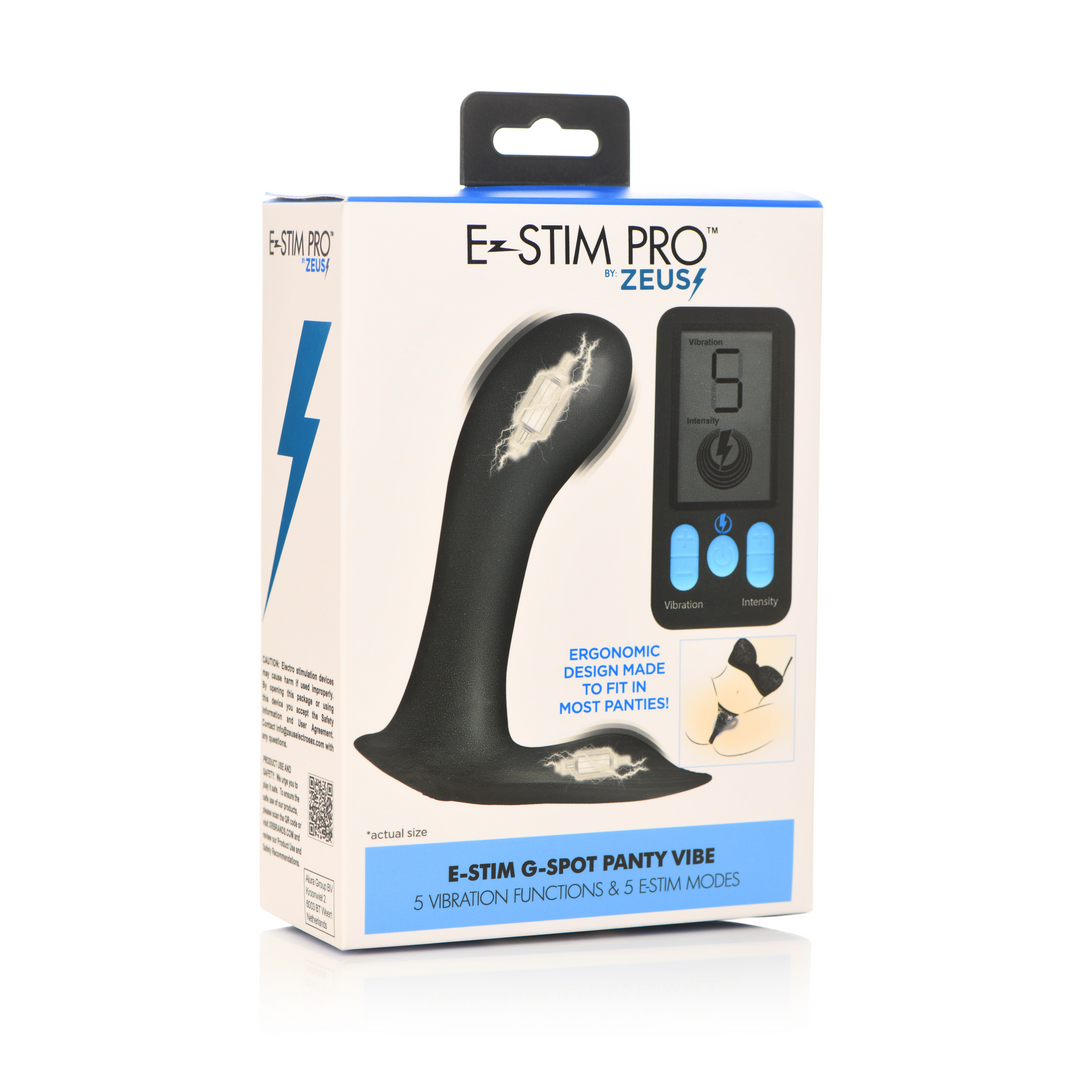 E-Stim Pro - G-Spot Panty Vibe - Schwarz