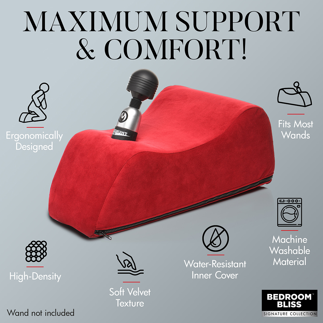 Deluxe Wand Saddle - Red