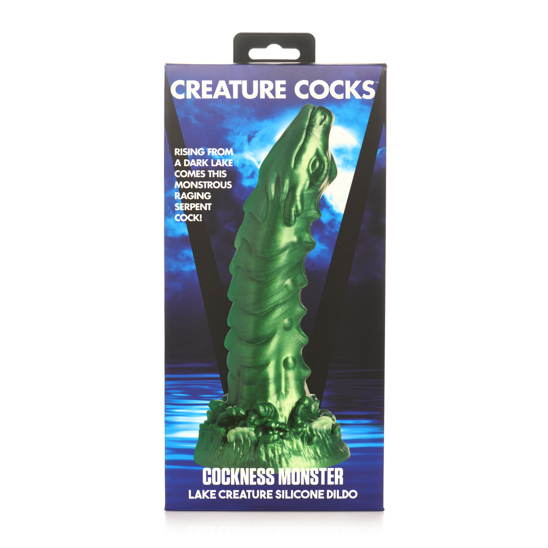 Cockness Monster - Seeungeheuer Silikon-Dildo - Grün