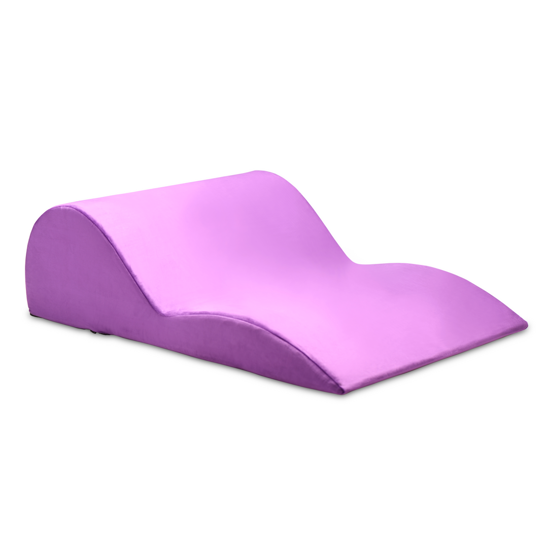 Contoured Love Cushion - Purple