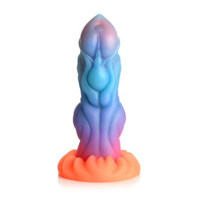 Alien Invasor - Alien Leuchtende Silikon-Dildo