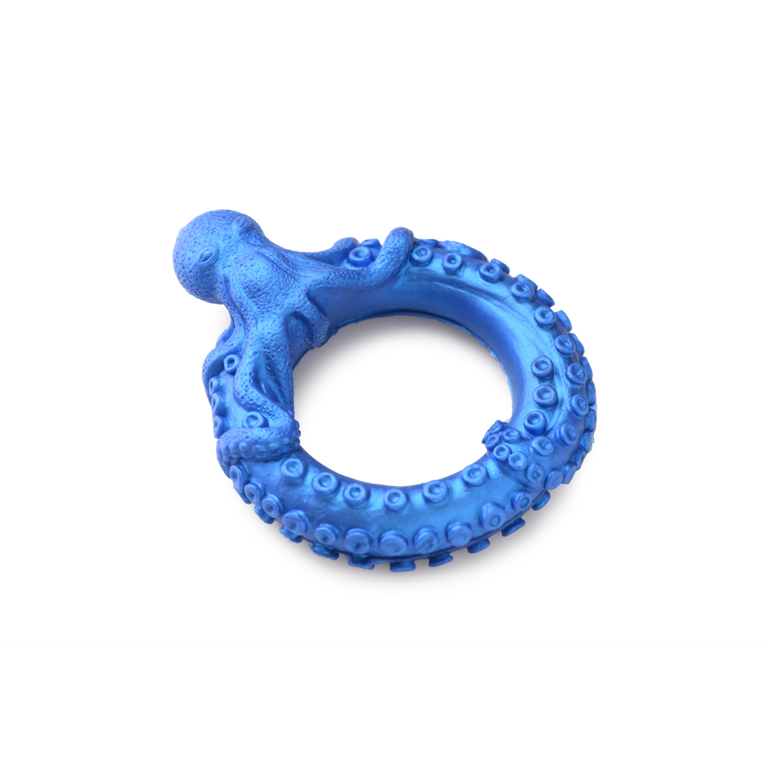 Poseidons Octo-Ring - Silikon Cockring - Blau