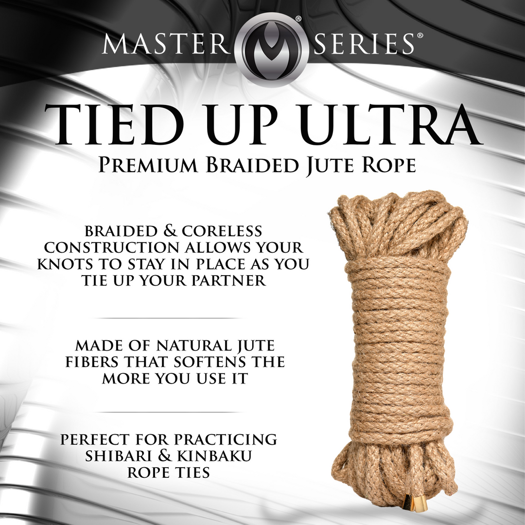 Premium geflochtenes Jute-Seil