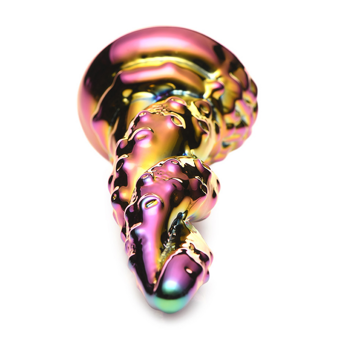 Zauberin - Regenbogen Glas Dildo