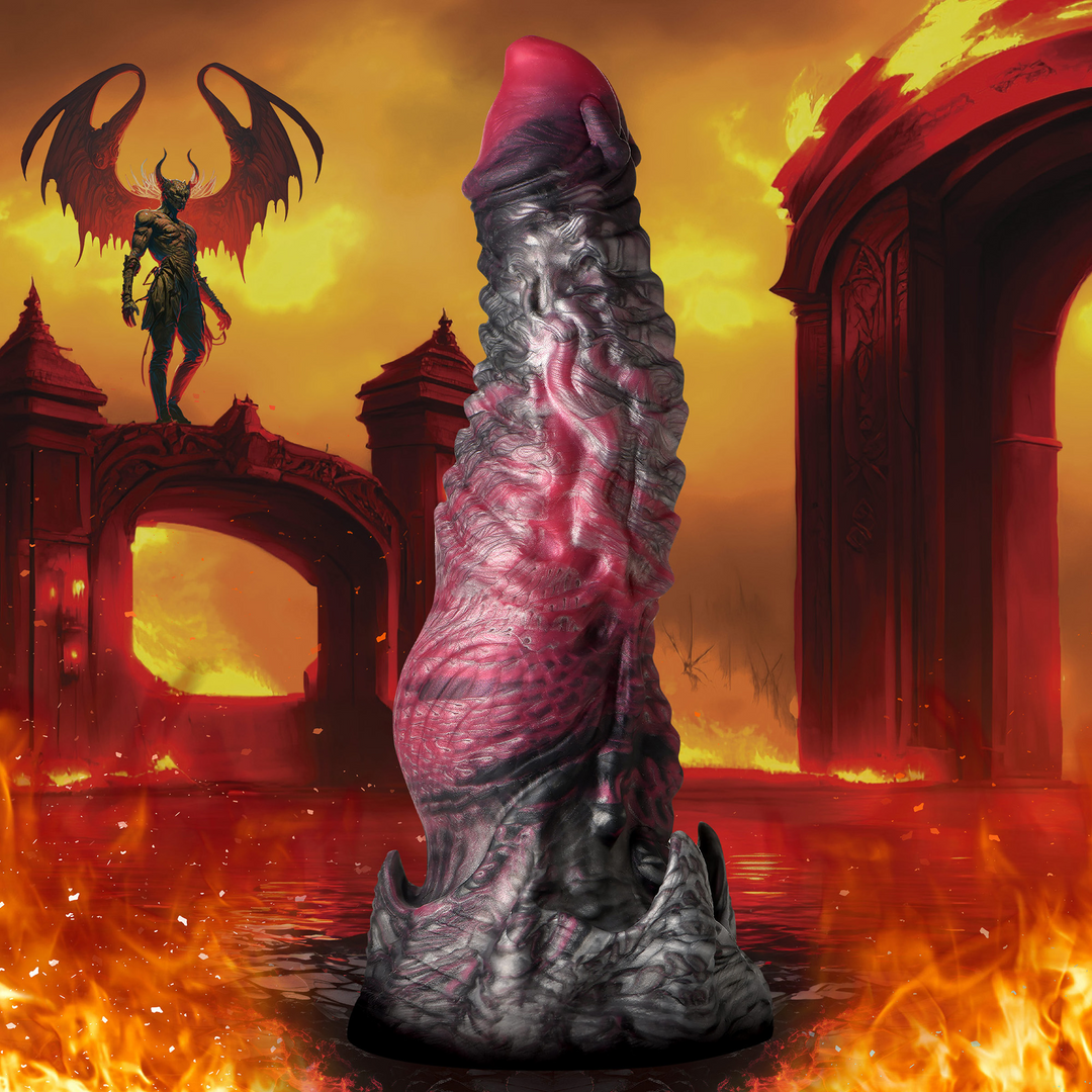 Hades - Silikon Dildo - Medium