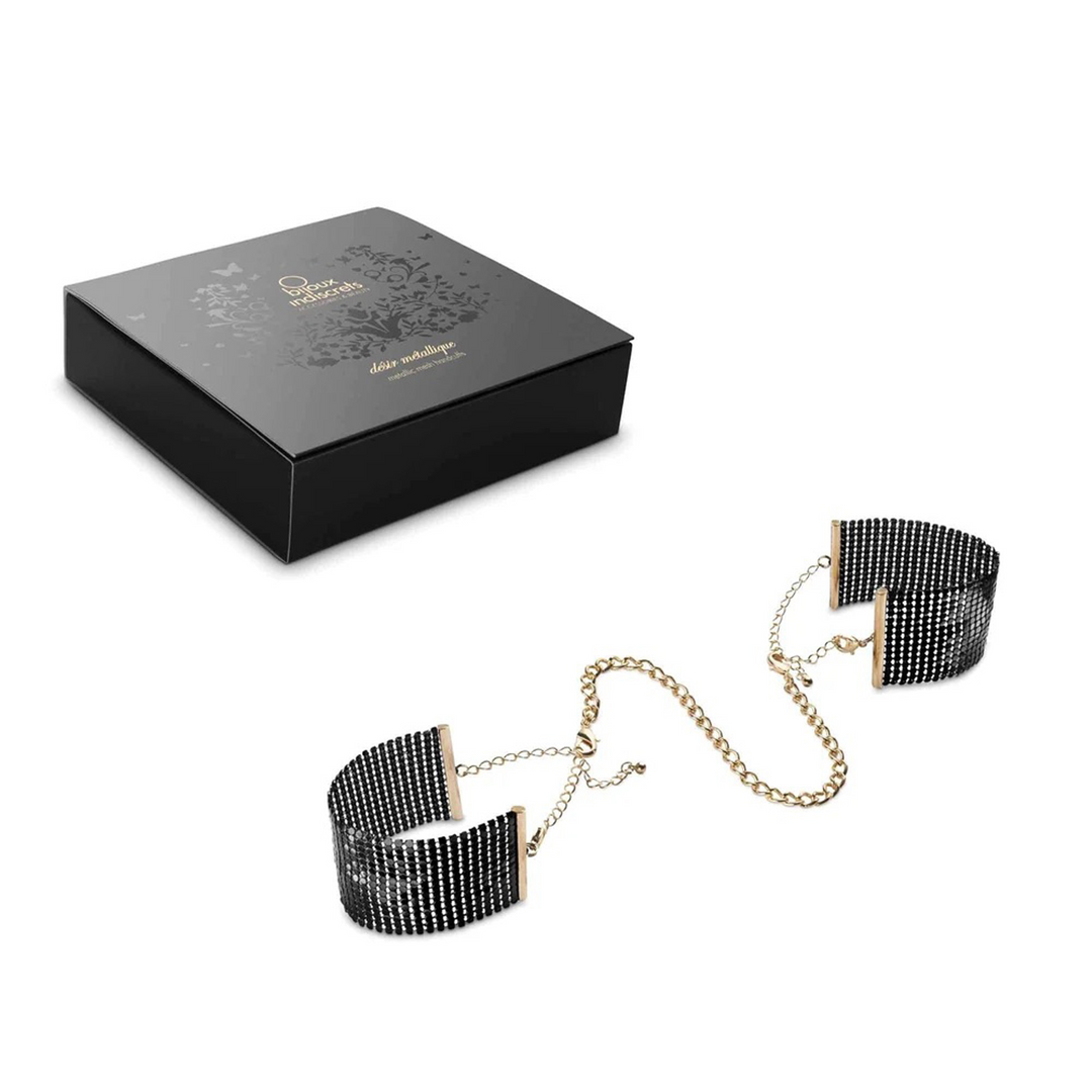 Desir Métallique - Metallic Mesh Handcuffs