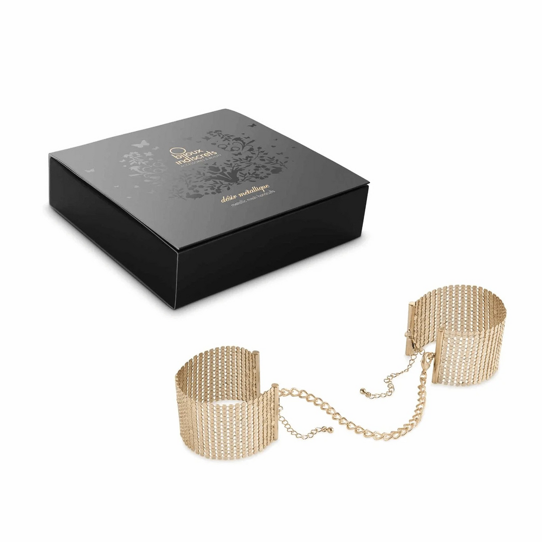 Desir Métallique - Metallic Mesh Handcuffs