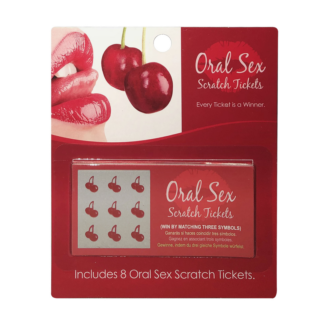 Oral Sex Scratch Tickets