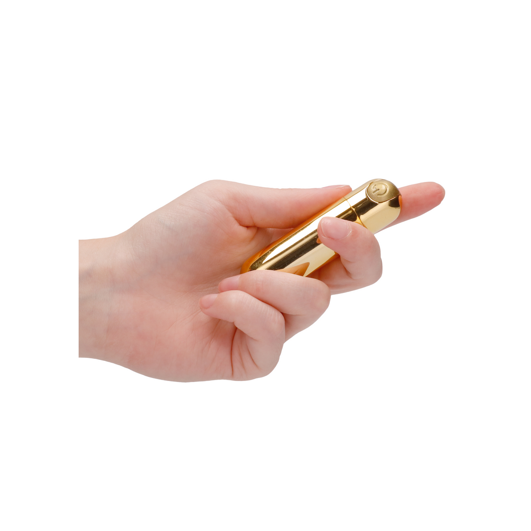 10 Speed Rechargeable Bullet - Gold