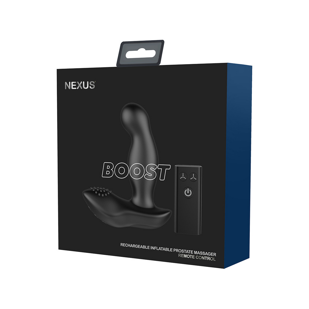 Boost Prostate Massager mit aufblasbarer Spitze