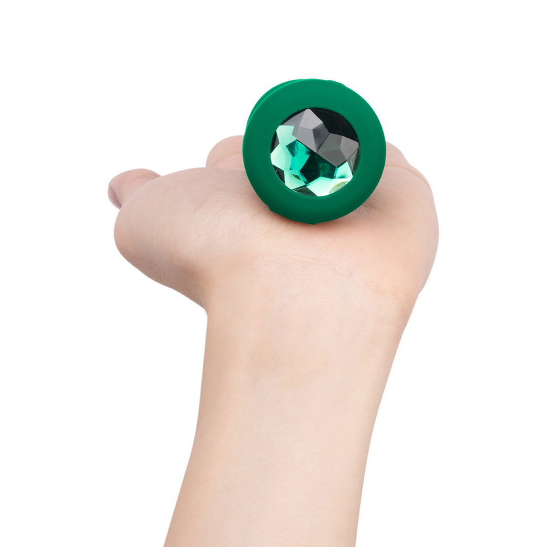 Emerald - Vibrating Butt Plug - M/L