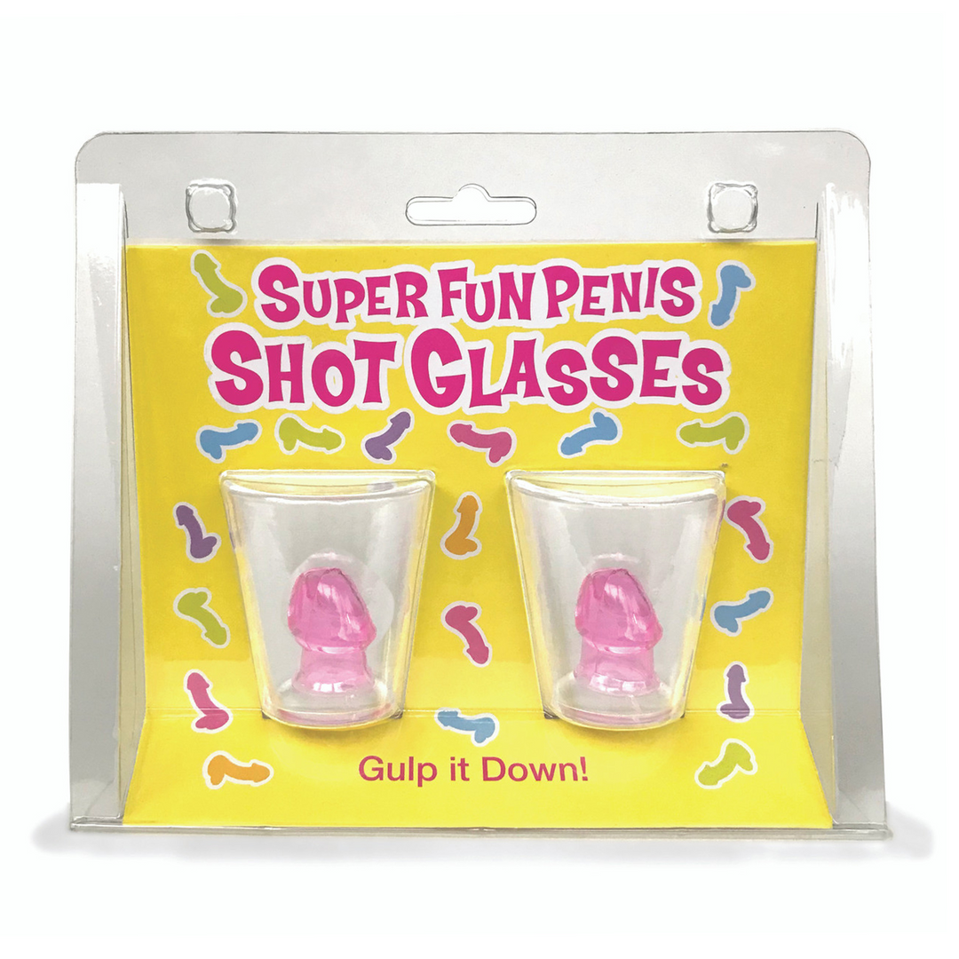 Super Fun Penis - Shot Glasses - Set of 2