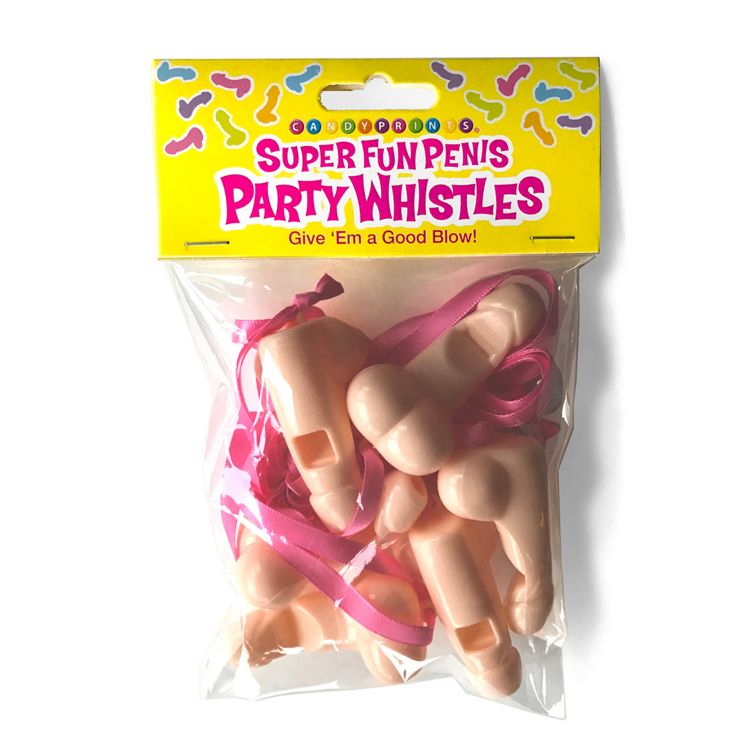 Super Fun Penis - Party Whistles - 6 Pack