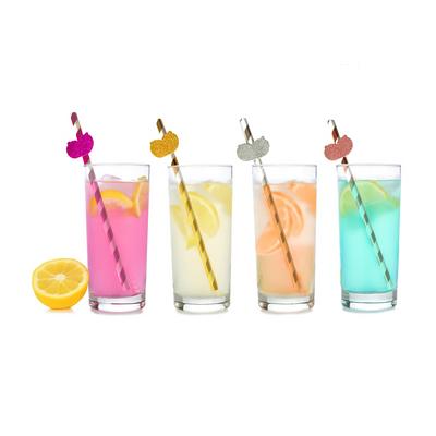 Glitterati - Boobie Tall Party Straws