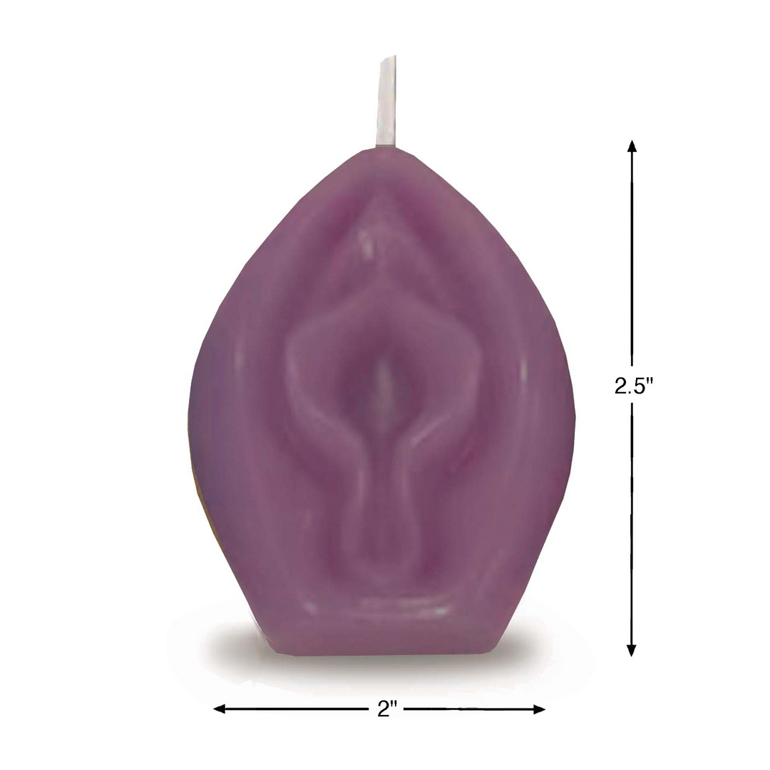 Eden’s Candle - Vanilla Scented Vagina - Eggplant