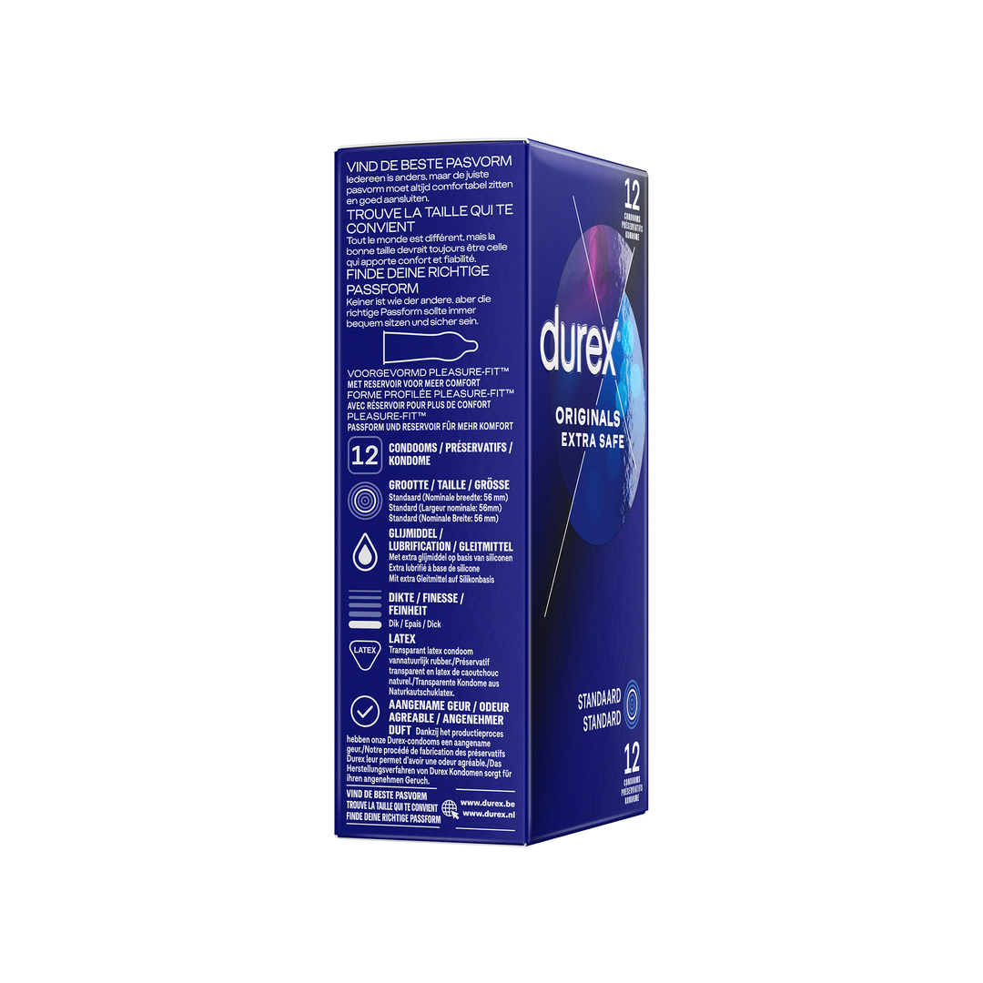 Originals Extra Safe - Condoms - 12 Pieces