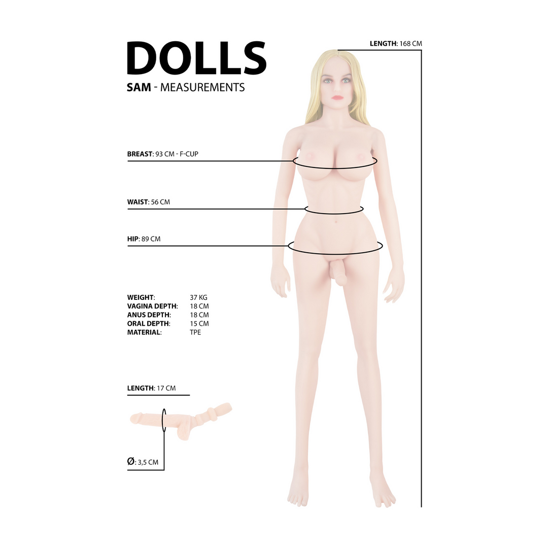 Sam - Realistic Sex Doll