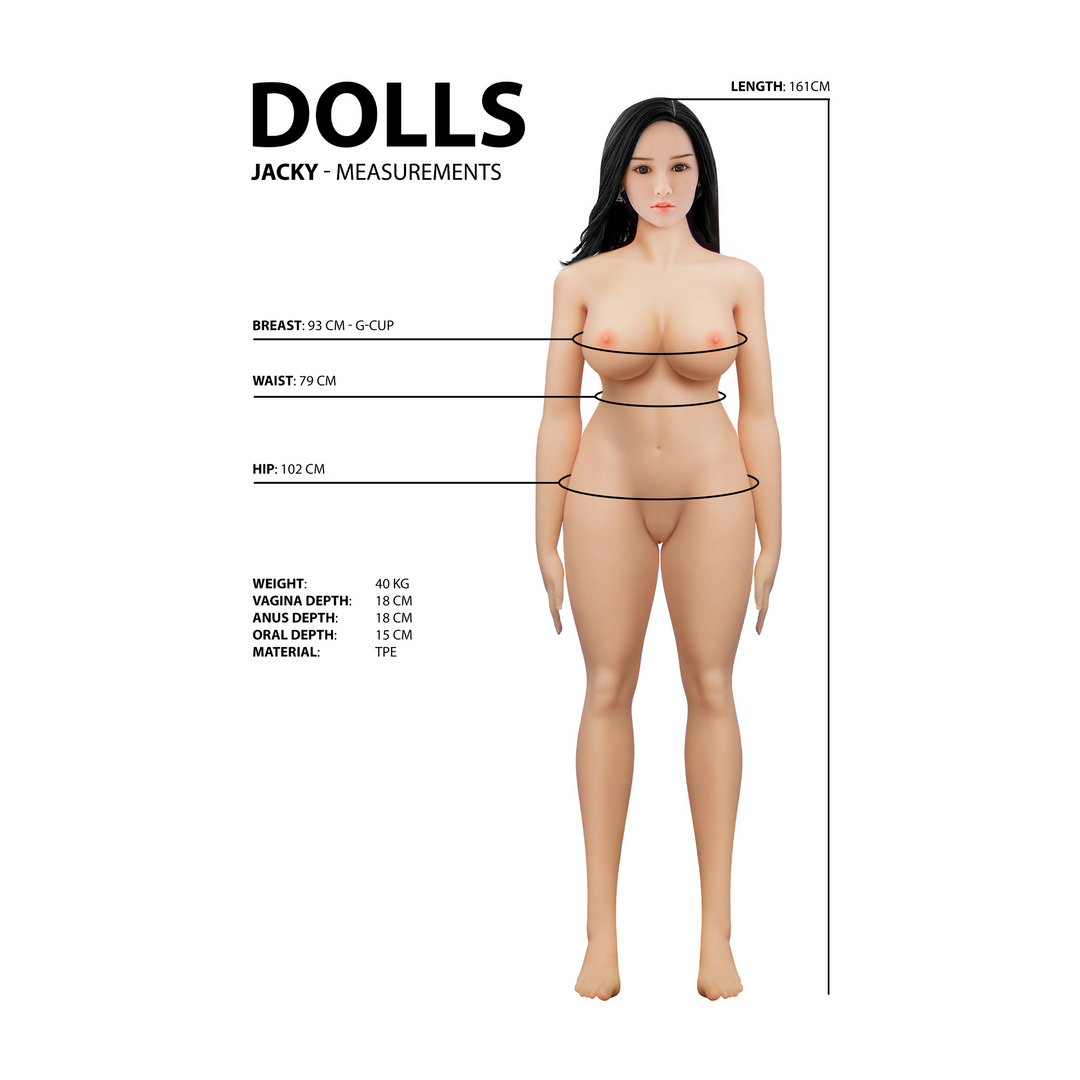 Jacky - Realistic Sex Doll