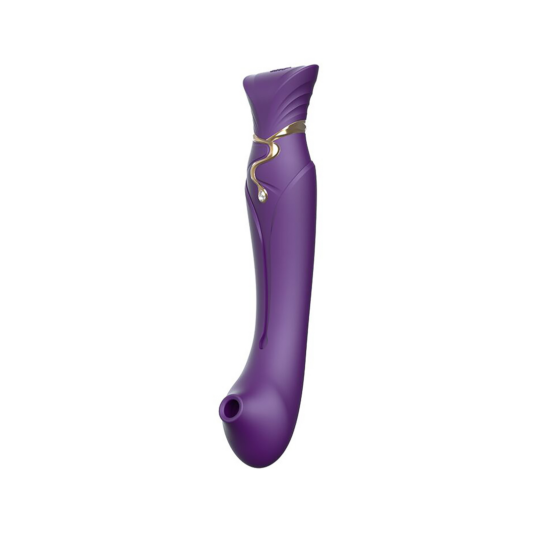 Queen - G-Spot Vibrator and Air Pulse Stimulator