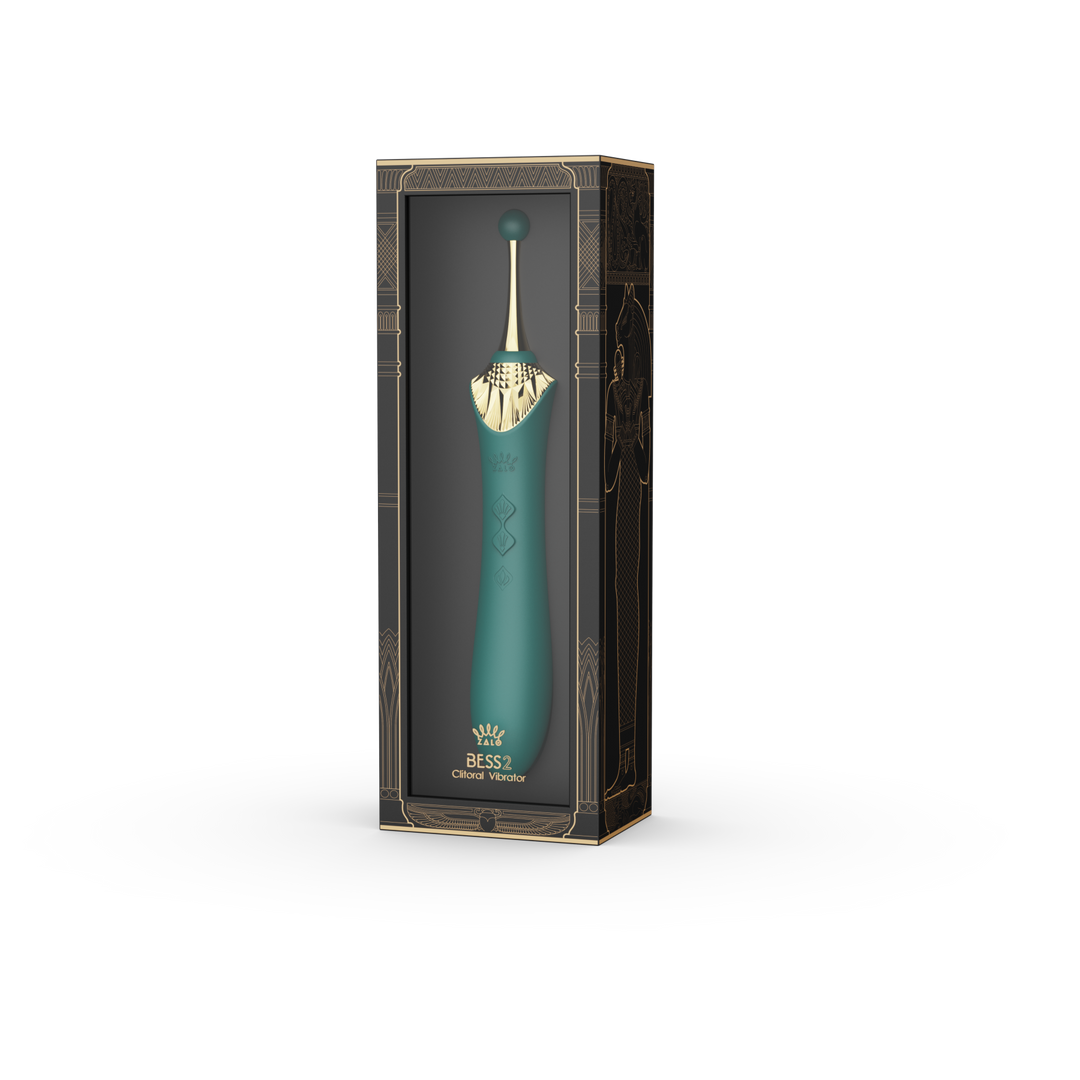 Bess 2 - Clitoral Vibrator - Turquoise Green