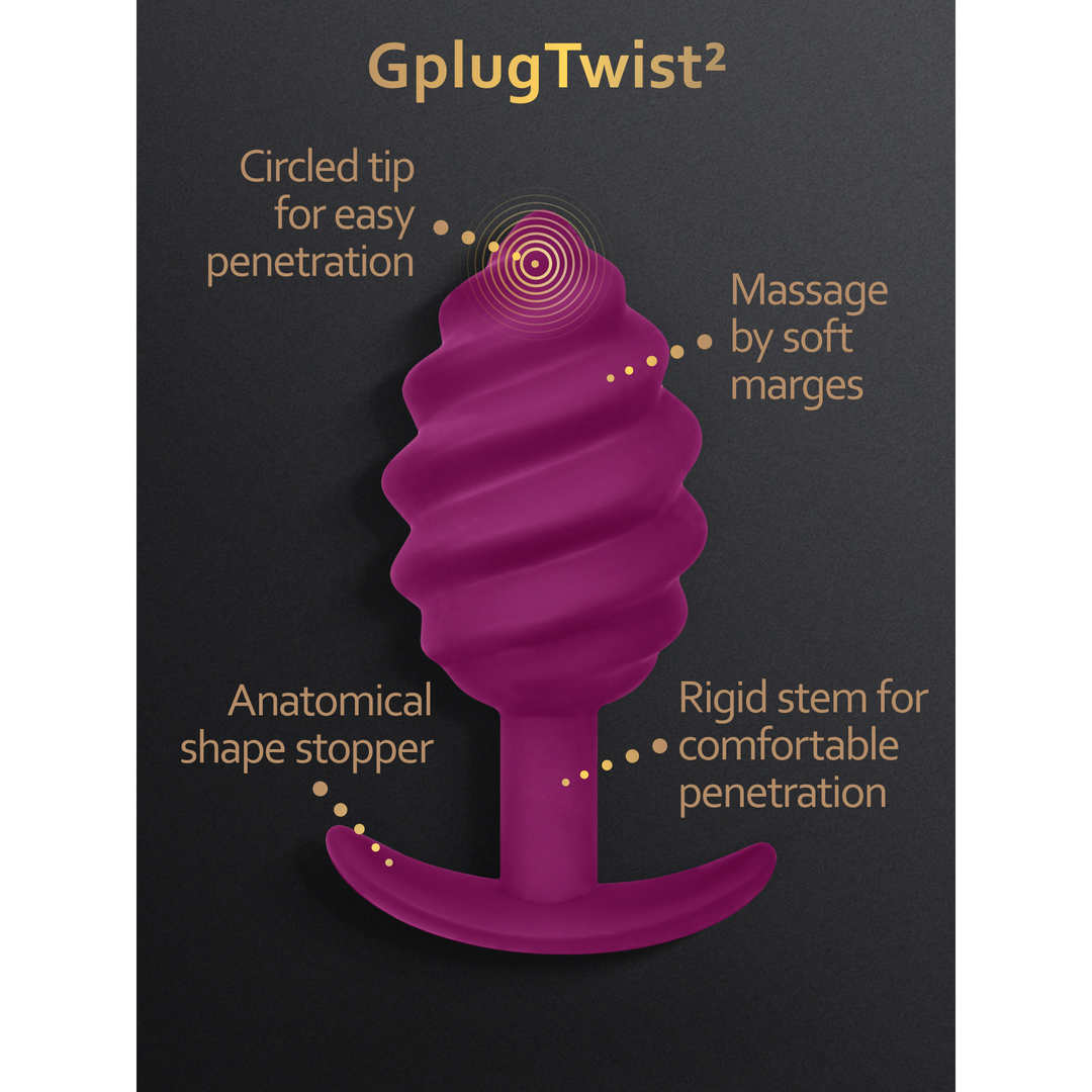 G-Plug Twist 2 - Fuchsia