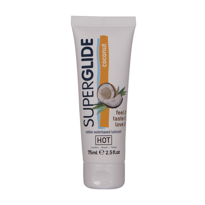 Superglide essbare wasserbasierte Gleitmittel - 3 fl oz / 75 ml