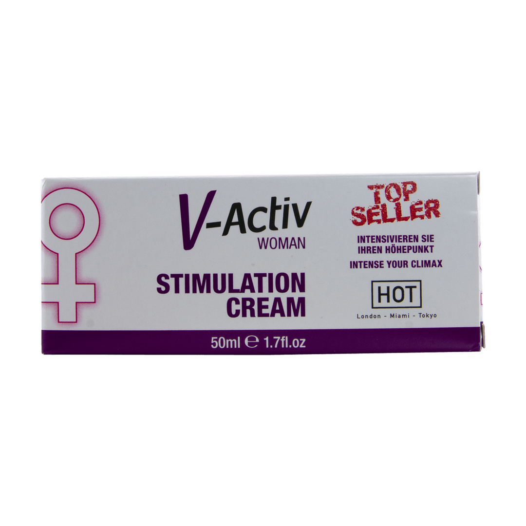 V-Activ - Stimulation Cream for Women - 2 fl oz / 50 ml