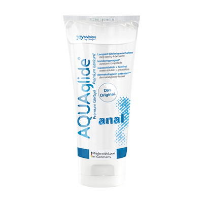 AQUAglide Neutral - Waterbased Anal Lubricant - 3 fl oz / 100 ml